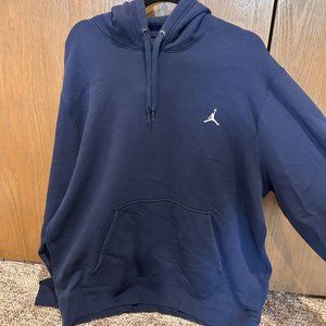 Air Jordan Navy Hoodie - Size XL